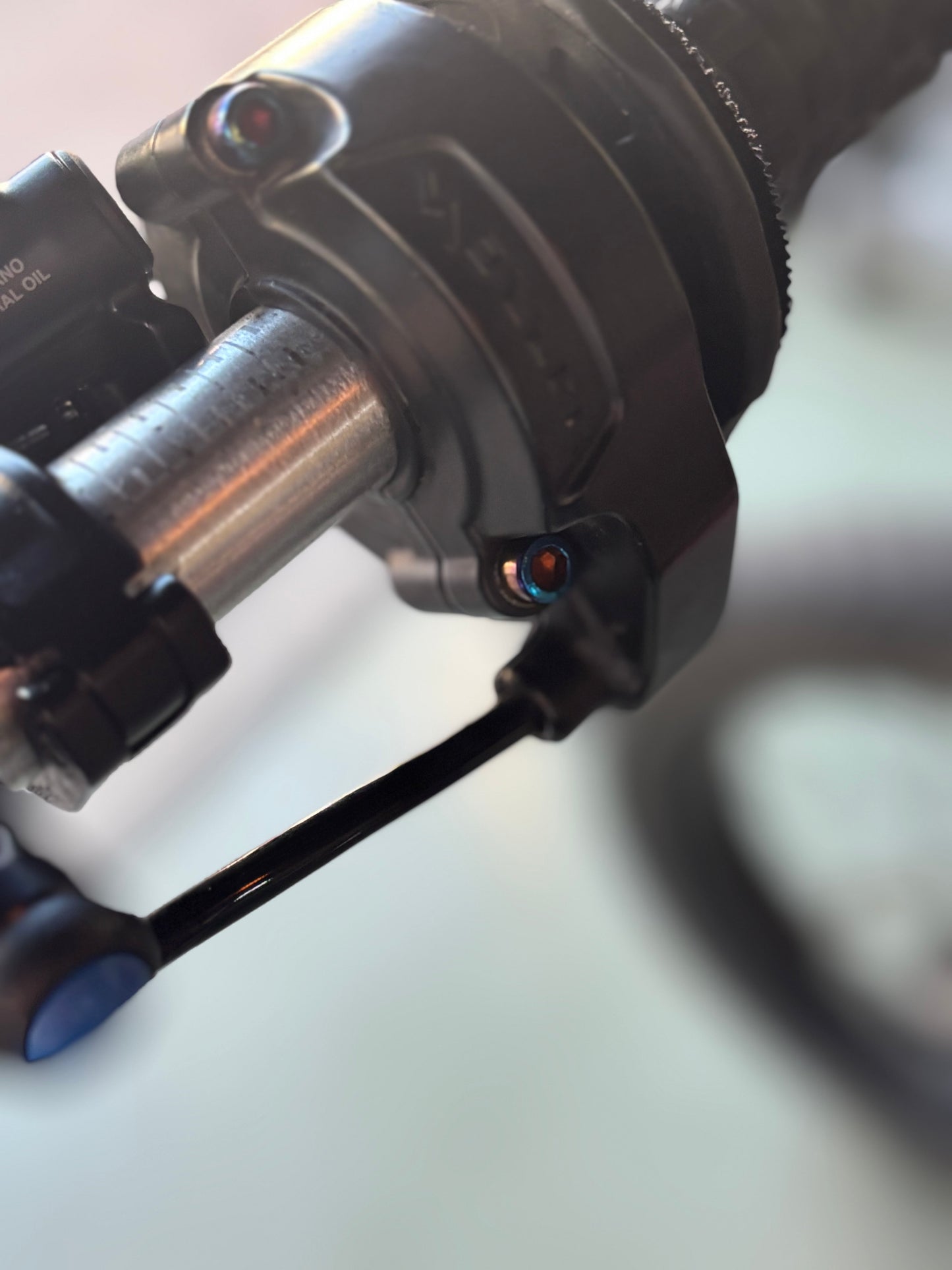 Surron throttle titanium