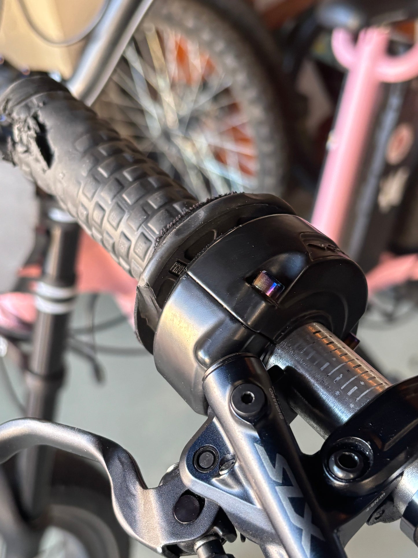 Surron throttle titanium