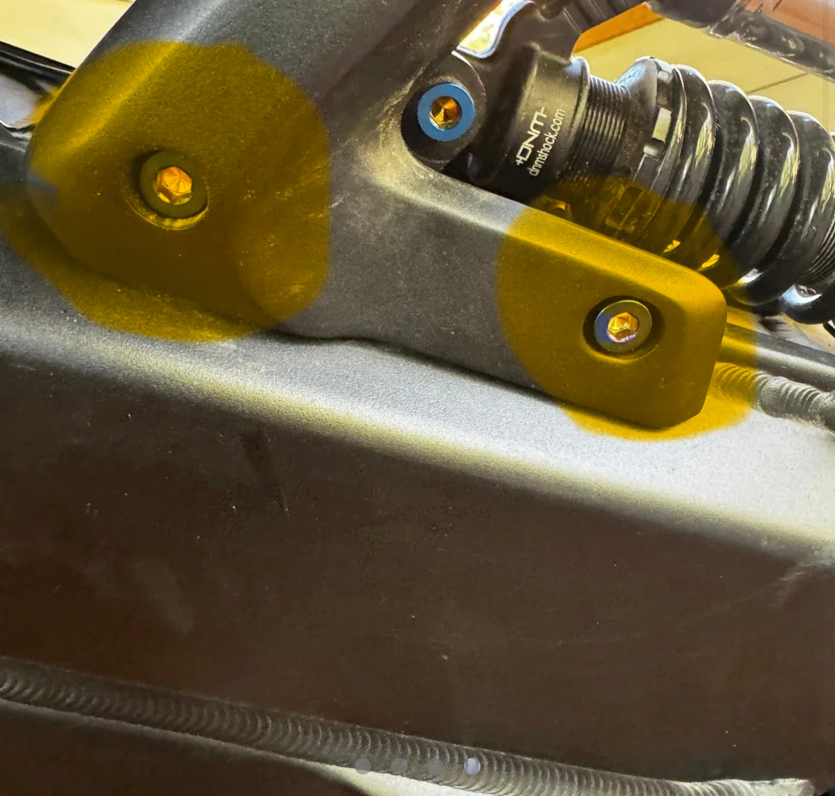 Titanium subframe bolts