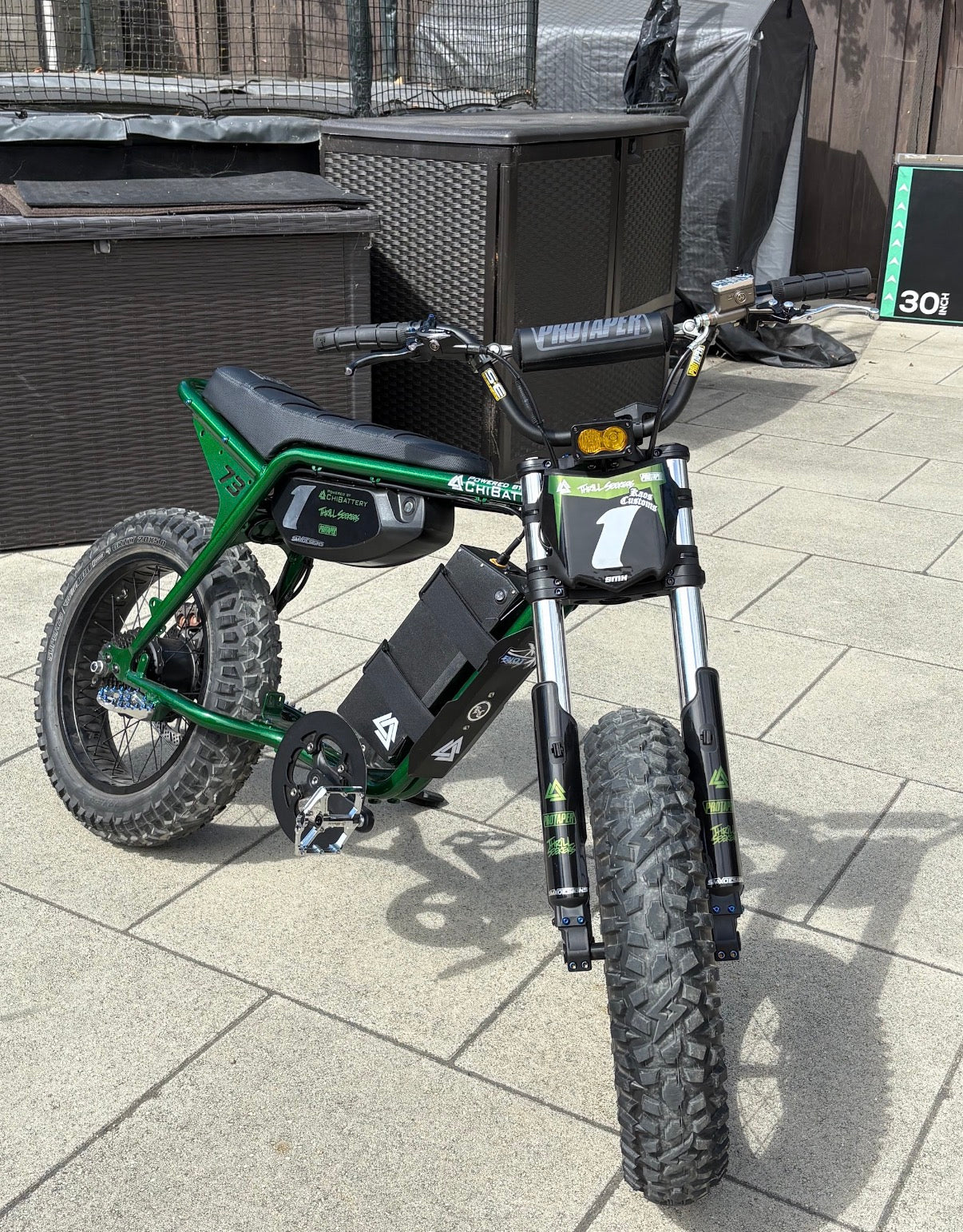 Super73 Z Adventure titanium kit